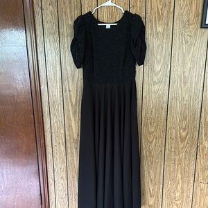 Elegant Black Women's Dress